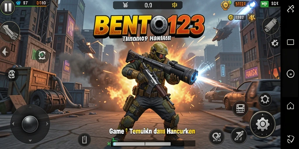 Gameplay intens BENTO123 dengan aksi TPS yang menarik.