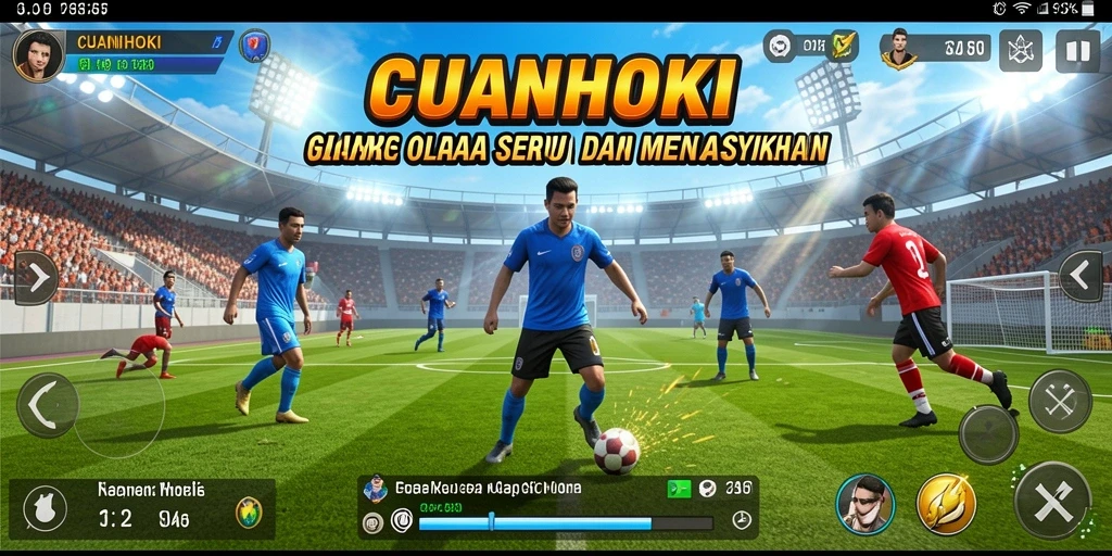 Tampilan gameplay CUANHOKI yang menyenangkan dan kompetitif.
