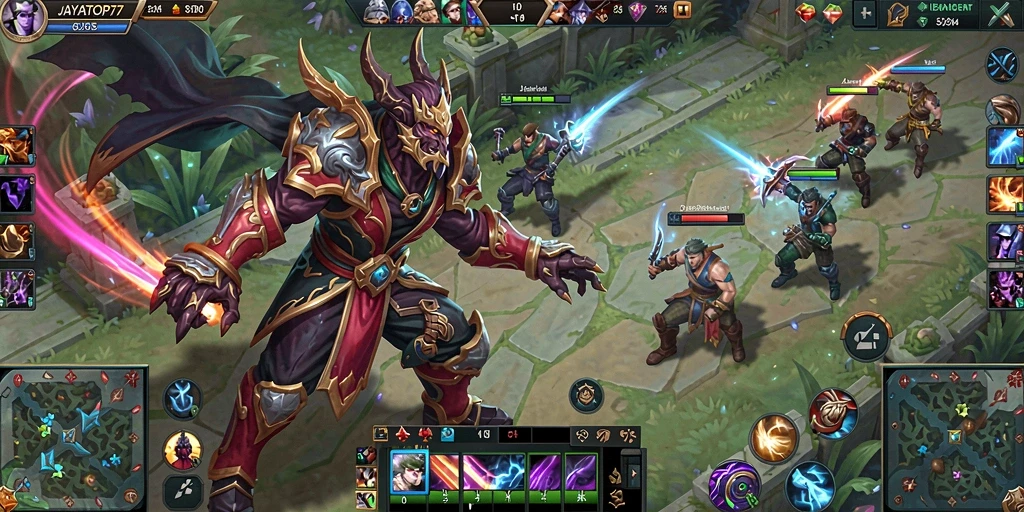 Tampilan menarik dari gameplay seru JAYATOP77.