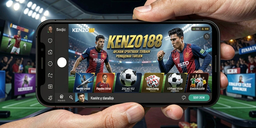 Tampilan utama KENZO188 dengan opsi taruhan yang beragam.