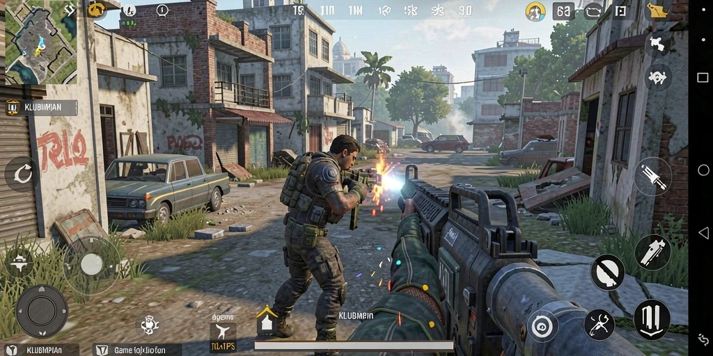 Tangkapan layar gameplay KLUBIMPIAN yang mendebarkan