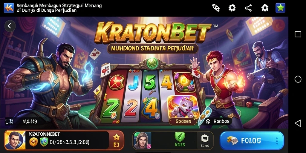 Tangkapan layar gameplay KRATONBET dengan aksi strategi yang mendebarkan.