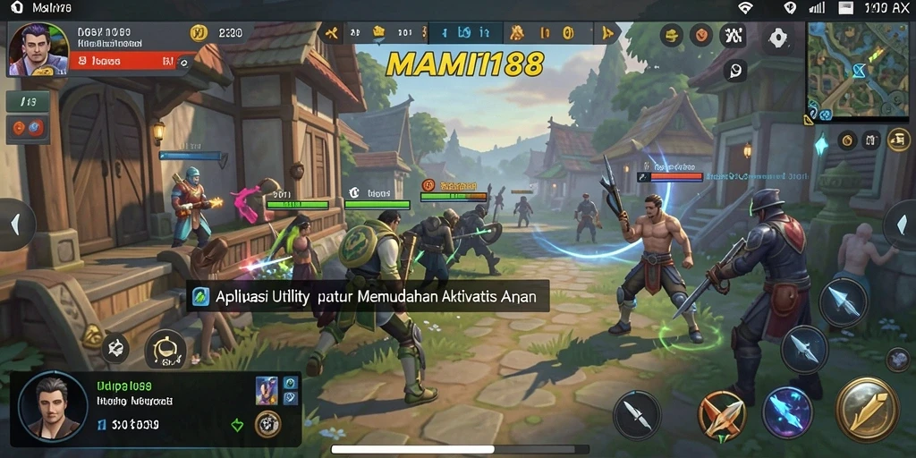 Tampilan utama MAMI188 menampilkan berbagai alat bantu untuk optimalisasi waktu.