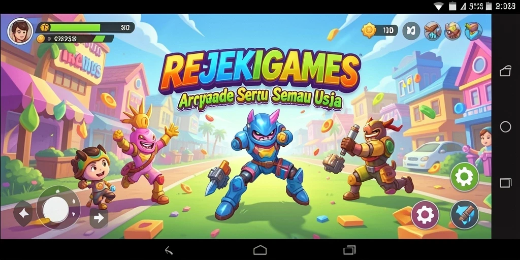 Gameplay menarik dari REJEKIGAMES yang penuh warna.