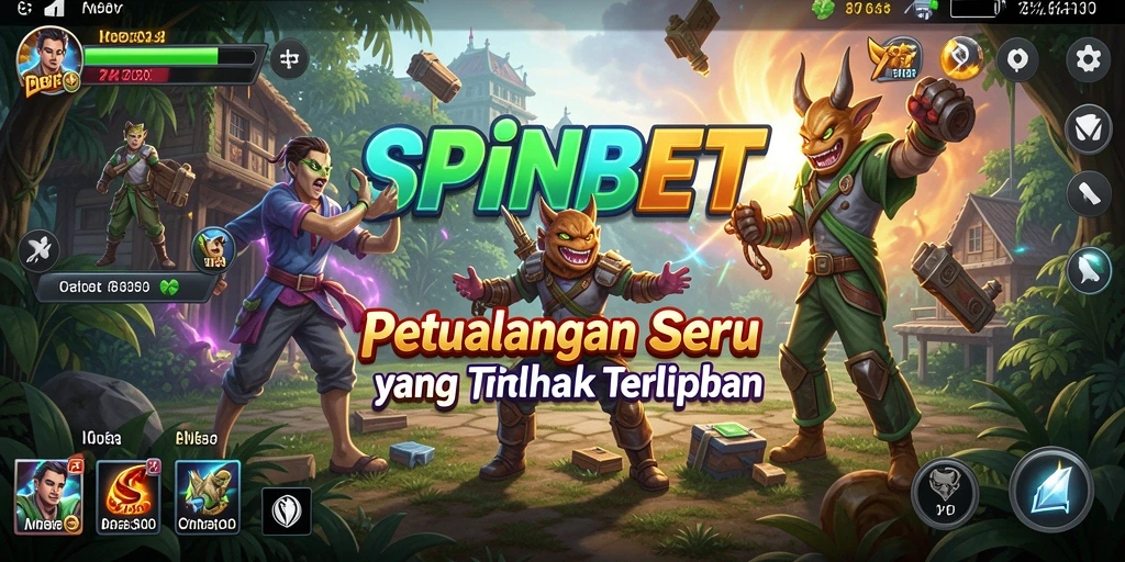 Screenshot utama SPINBET menampilkan momen menjelajah dunia petualangan yang menegangkan.