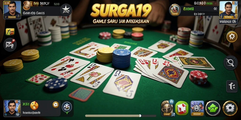 Tampilan gameplay seru dalam SURGA19 yang mengasyikkan.